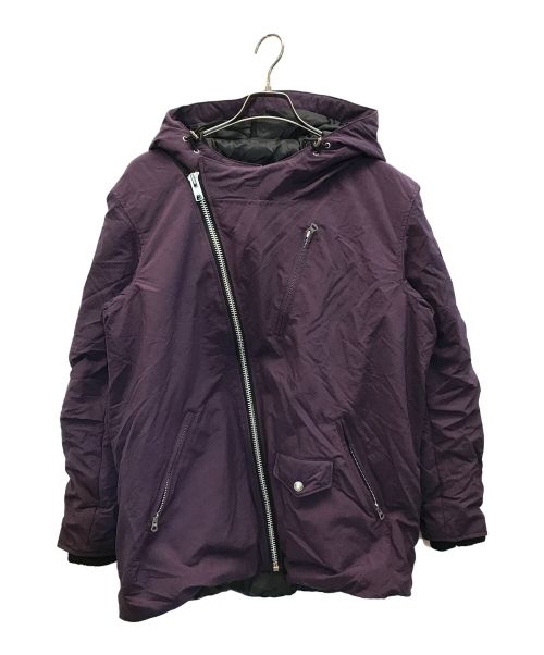 Schott（ショット）Schott (ショット) NANGA (ナンガ) DOUBLE BREAST DOWN JACKET パープル サイズ:Lの古着・服飾アイテム