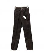 AURALEEオーラリー）の古着「HARD TWIST DENIM 5P PANTS」｜ブラウン