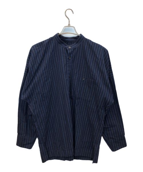 ISSEY MIYAKE MEN（イッセイミヤケメン）ISSEY MIYAKE MEN (イッセイミヤケメン) MITSUKE /コットンシャツ ネイビー サイズ:3の古着・服飾アイテム