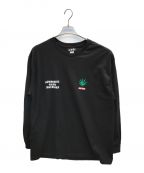 WACKO MARIA×舐達磨×HIGH TIMESワコマリア×ナメダルマ×ハイタイムズ）の古着「LONG SLEEVE T-SHIRT」｜ブラック