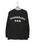 WACKO MARIA (ワコマリア) 舐達磨 (ナメダルマ) HIGH TIMES (ハイタイムズ) LONG SLEEVE T-SHIRT ブラック サイズ:XL：8000円