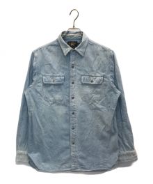 RRL（ダブルアールエル）の古着「ダブルポケットデニムシャツ」｜インディゴ