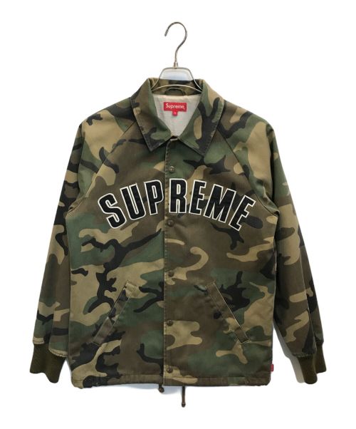 SUPREME（シュプリーム）SUPREME (シュプリーム) Arc Logo Twill coaches jacket オリーブ サイズ:Sの古着・服飾アイテム