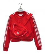 adidasアディダス）の古着「Olivia Oblanc SST Track Jacket」｜レッド