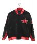 JORDAN（ジョーダン）の古着「M J AWNY VARSITY JACKET UNIVERSITY RED/BLACK」｜ブラック×レッド