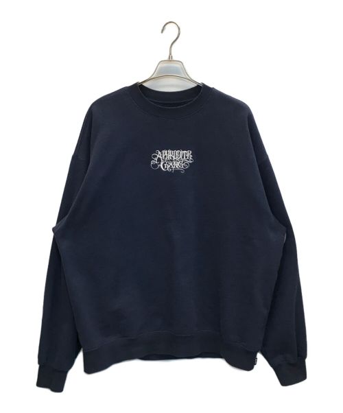 BUDSPOOL（バッズプール）BUDSPOOL (バッズプール) CLASSIC LOGO CREW NECKスウェット ネイビー サイズ:XXLの古着・服飾アイテム