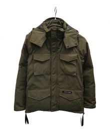 CANADA GOOSE（カナダグース）の古着「カムループス / ダウンジャケット」｜カーキ