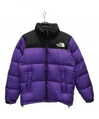 THE NORTH FACEザ ノース フェイス）の古着「NUPTSE DOWNJACKET」｜パープル