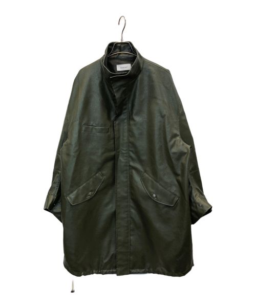 Knuth Marf（クヌースマーフ）Knuth Marf (クヌースマーフ) label leather jacket オリーブ サイズ:FREEの古着・服飾アイテム