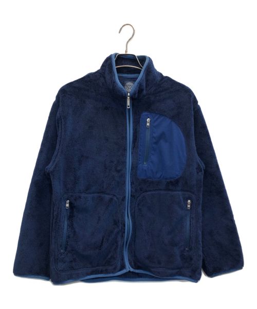 Porter Classic（ポータークラシック）Porter Classic (ポータークラシック) BABY FLEECE JACKET ネイビー サイズ:Mの古着・服飾アイテム