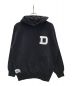 DESCENDANT（ディセンダント）の古着「Lettered Sweat Hoodie」｜ネイビー