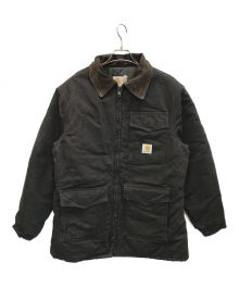 CarHartt（カーハート）の古着「中綿ダックジャケット」｜ブラック