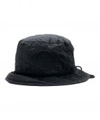 STONE ISLANDストーンアイランド）の古着「Quilted Drawstring Bucket Hat」｜ブラック