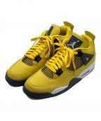 NIKEナイキ）の古着「AIR JORDAN ４RETRO」｜イエロー