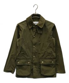 Barbour（バブアー）の古着「ノンオイルドクロスジャケット」｜カーキ