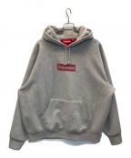 SUPREMEシュプリーム）の古着「Inside Out Box Logo Hooded Sweatshirt」｜グレー