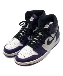 NIKE（ナイキ）の古着「Air Jordan 1 Retro High OG "Court Purple White/Black"」｜パープル