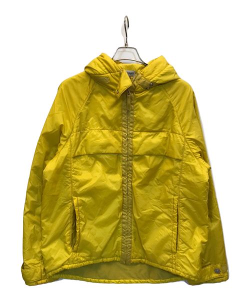 STONE ISLAND（ストーンアイランド）STONE ISLAND (ストーンアイランド) 00AW ナイロンフーデッドジャケット イエロー サイズ:Lの古着・服飾アイテム