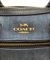 中古・古着 COACH (コーチ) ローアン サッチェル 2WAYバッグ インディゴ：15000円