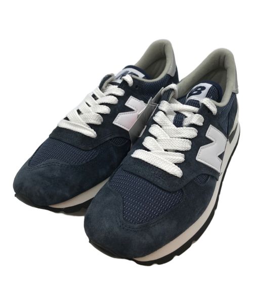 NEW BALANCE（ニューバランス）NEW BALANCE (ニューバランス) スニーカー ネイビー サイズ:US7 1/2 未使用品の古着・服飾アイテム