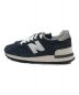 NEW BALANCE (ニューバランス) スニーカー ネイビー サイズ:US7 1/2 未使用品：25000円