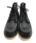 RED WING (レッドウィング) 6-inch Classic Moc ブラック サイズ:US9：35000円