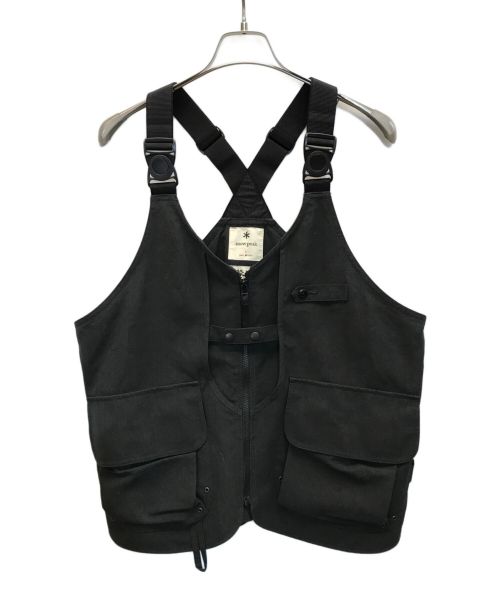 Snow peak（スノーピーク）Snow peak (スノーピーク) TAKIBI Vest ブラック サイズ:Lの古着・服飾アイテム