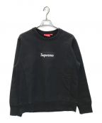 SUPREMEシュプリーム）の古着「18AW Box Logo Crewneck」｜ブラック