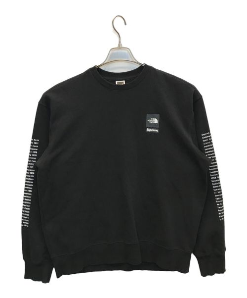 SUPREME（シュプリーム）SUPREME (シュプリーム) THE NORTH FACE (ザ ノース フェイス) 24SS Crewneck ブラック サイズ:Mの古着・服飾アイテム