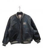 AVIREXアヴィレックス）の古着「VARSITY JACKET」｜ブラック