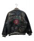 AVIREX (アヴィレックス) VARSITY JACKET ブラック サイズ:M：35000円