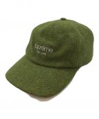 SUPREME×Harris Tweedシュプリーム×ハリスツイード）の古着「classic logo 6-panel」｜グリーン