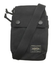 PORTER（ポーター）の古着「UNIT SHOULDER BAG」｜ブラック