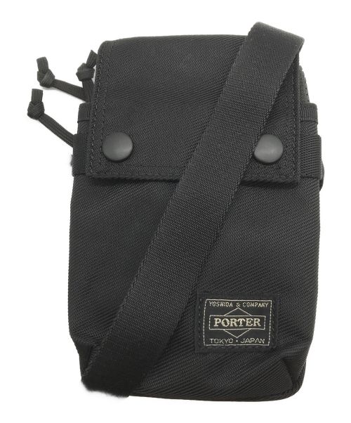 PORTER（ポーター）PORTER (ポーター) UNIT SHOULDER BAG ブラックの古着・服飾アイテム