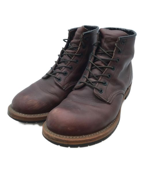 RED WING（レッドウィング）RED WING (レッドウィング) BECKMAN ブーツ ブラックチェリー サイズ:9 1/2Dの古着・服飾アイテム