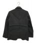 COMME des GARCONS HOMME DEUX (コムデギャルソン オム ドゥ) 23AW ポリ縮絨3Bジャケット ブラック サイズ:M：32000円