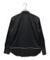 COMME des GARCONS HOMME DEUX (コムデギャルソン オム ドゥ) 24AW ジップデザインL/Sシャツ ブラック サイズ:M：18000円