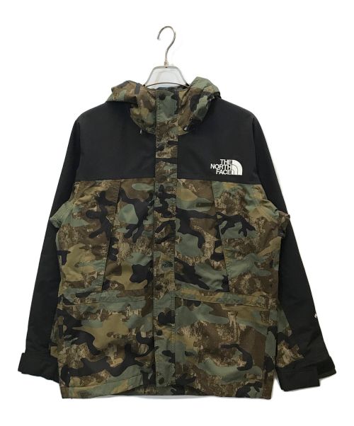 THE NORTH FACE（ザ ノース フェイス）THE NORTH FACE (ザ ノース フェイス) Novelty Mountain Light Jacket オリーブ×ブラック サイズ:Mの古着・服飾アイテム