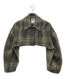 CLANE（クラネ）の古着「ROUND SLEEVE SHORT JACKET」｜ブラウン