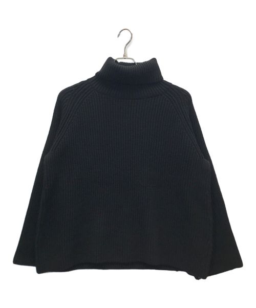 MARK KENLY DOMINO TAN（マークケンリードミノタン）MARK KENLY DOMINO TAN (マークケンリードミノタン) TURTLE NECK KNIT ブラック サイズ:34の古着・服飾アイテム