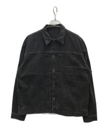 STAMMBAUM（シュタンバウム）の古着「BLACK DENIM JACKET」｜ブラック