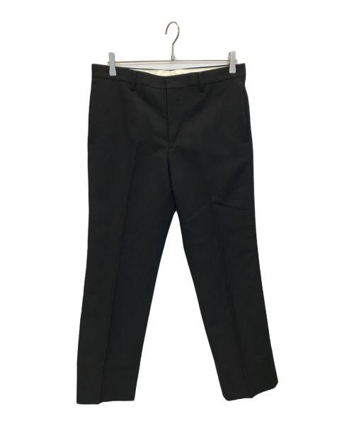 WACKO MARIA（ワコマリア）WACKO MARIA (ワコマリア) REGULAR FIT WOOL TROUSERS ( TYPE-2 ) ブラック サイズ:Mの古着・服飾アイテム