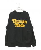 HUMAN MADEヒューマンメイド）の古着「VICK SWEATSHIRT」｜ブラック