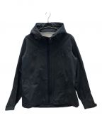 DESCENTE ALLTERRAINデザイント オルテライン）の古着「HARD SHELL JACKET CREAS」｜ダークネイビー