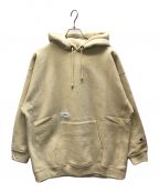 WTAPS×Champion REVERSE WEAVEダブルタップス×チャンピオン リバース ウィーブ）の古着「ACADEMY HOODED」｜アイボリー