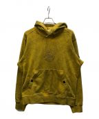 SUPREME×STONE ISLANDシュプリーム×ストーンアイランド）の古着「Hooded Sweatshirt」｜イエロー