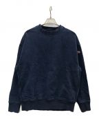 DIESELディーゼル）の古着「TRACK DENIM SWEAT-SHIRT」｜インディゴ