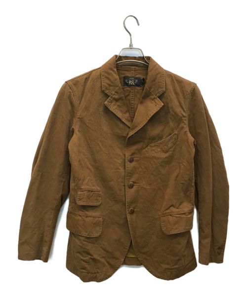 RRL（ダブルアールエル）RRL (ダブルアールエル) コットンテーラードジャケット ブラウン サイズ:XSの古着・服飾アイテム