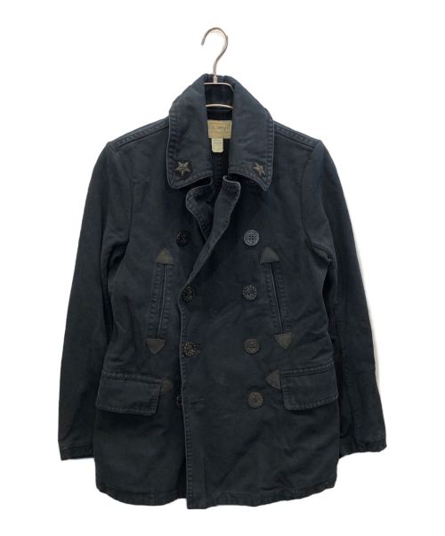 RRL（ダブルアールエル）RRL (ダブルアールエル) キャンバスダックPコート ブラック サイズ:XSの古着・服飾アイテム