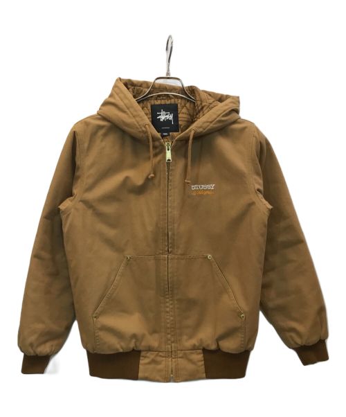 stussy（ステューシー）stussy (ステューシー) アクティブジャケット ブラウン サイズ:Sの古着・服飾アイテム